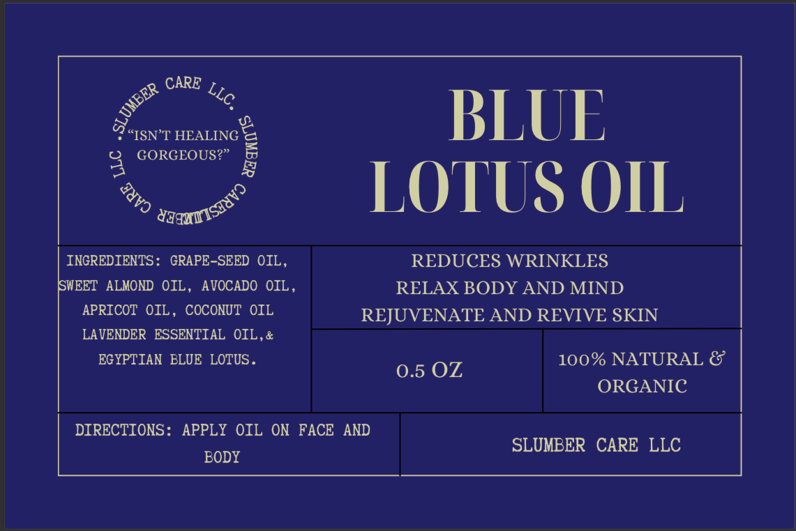 Blue Lotus Oil